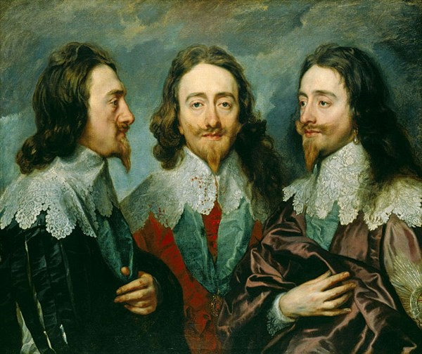 026 -Чарльз I с трех сторон -Anthonis van Dyck